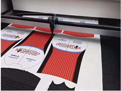 YIZHOU YZ1610V CCD CAMERA VISION LASER CUTTING MACHINE