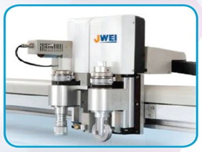 JWEI Digital Flatbed CNC cutting machine