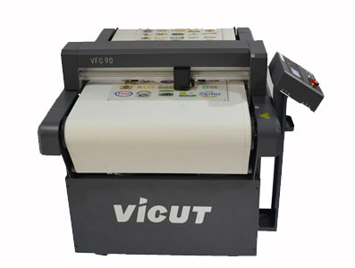 VICUT VFC90 Roll Feeding DTF Flatbed Cutter