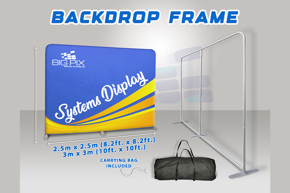 Aluminum Backdrop Frame