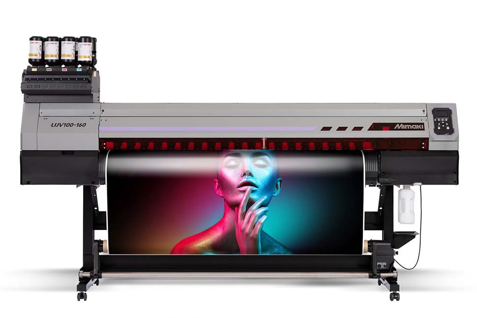 Mimaki UJV100-160 UV Roll to Roll Printer
