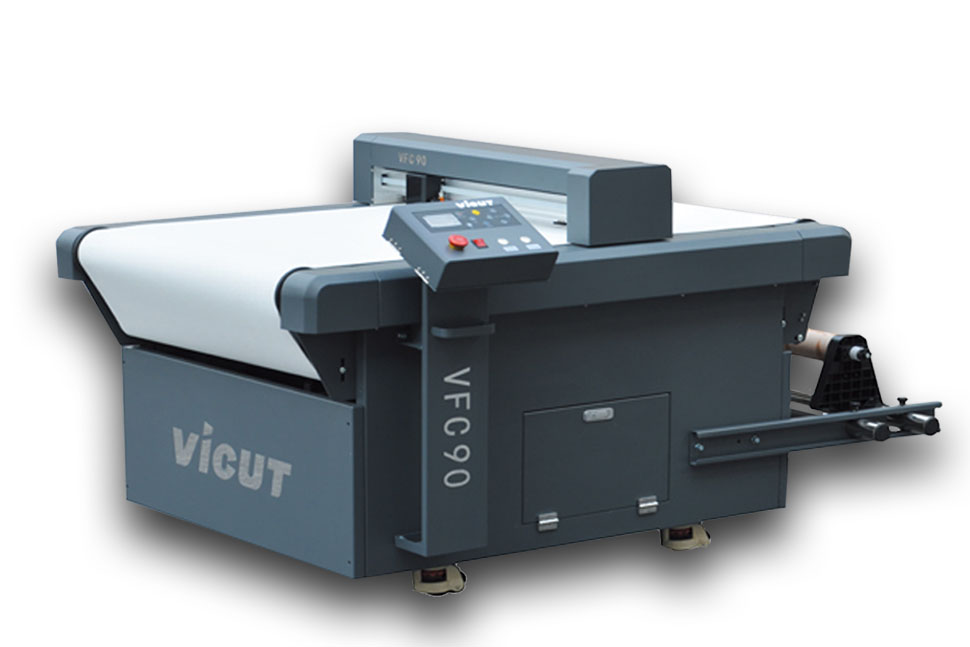 VICUT VFC90 Roll Feeding DTF Flatbed Cutter