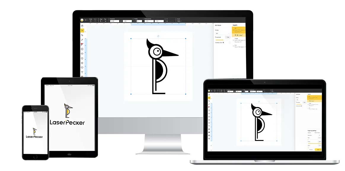 LaserPecker LP3 - Metal & Plastic Handheld Laser Engrave