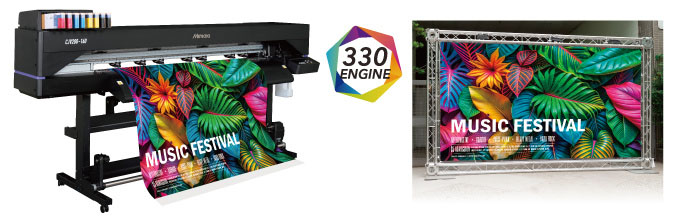 Mimaki CJV200-Series Print and Cut Eco-Solvent Inkjet Printer