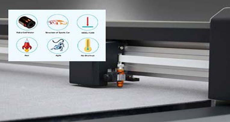 VICUT VFC90 Roll Feeding DTF Flatbed Cutter